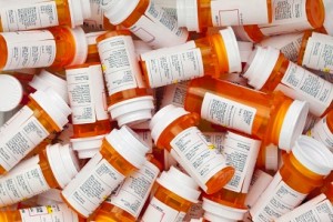 Dozens of Prescription  Pill Bottles